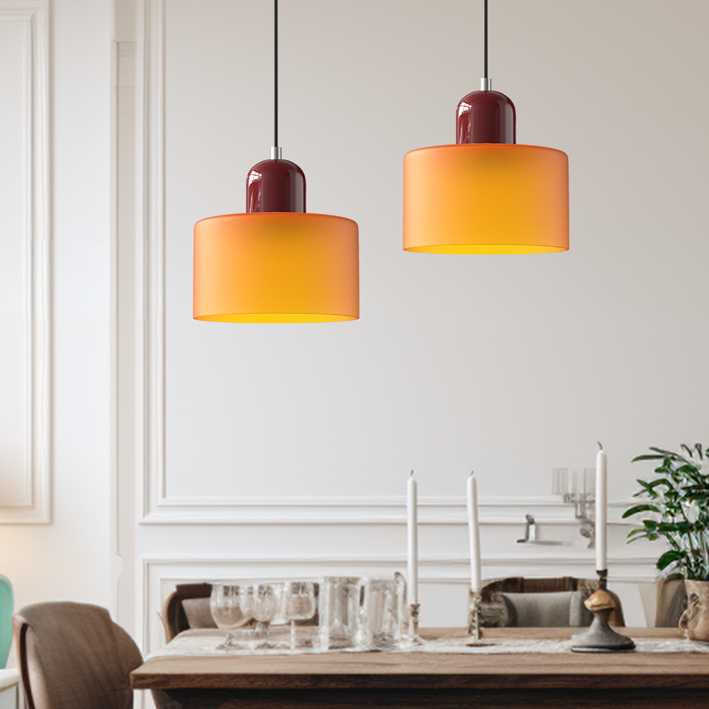Maliben | Bauhaus Creative Glass PendAnt Light - Creative Glass For an Elegant Interior
