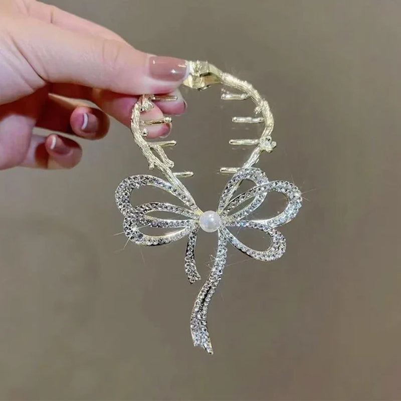 Maliben | Bow Knot Light-Luxury-Hairpin