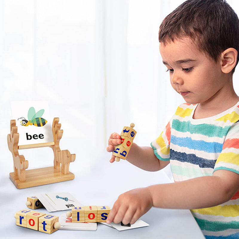 Maliben | Reading Blocks Made Of Wood
