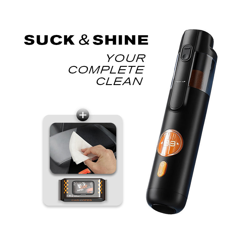 Maliben | Swiftclean Handheld Vacuum | Effortless Cleaning With 5 Versatile Accessories