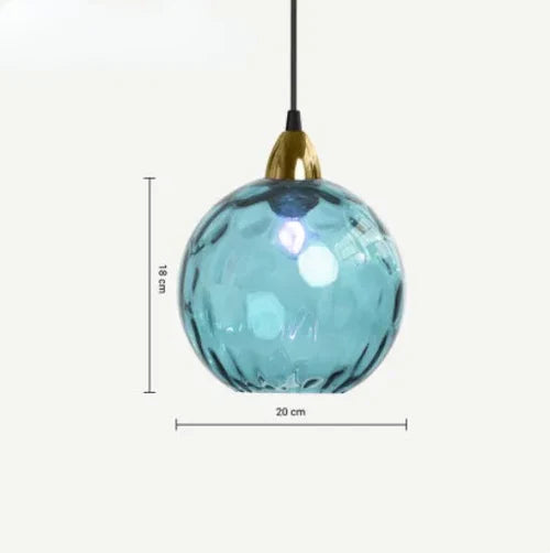 Maliben | Glass Ball Pendant Lamp - Lumisphere