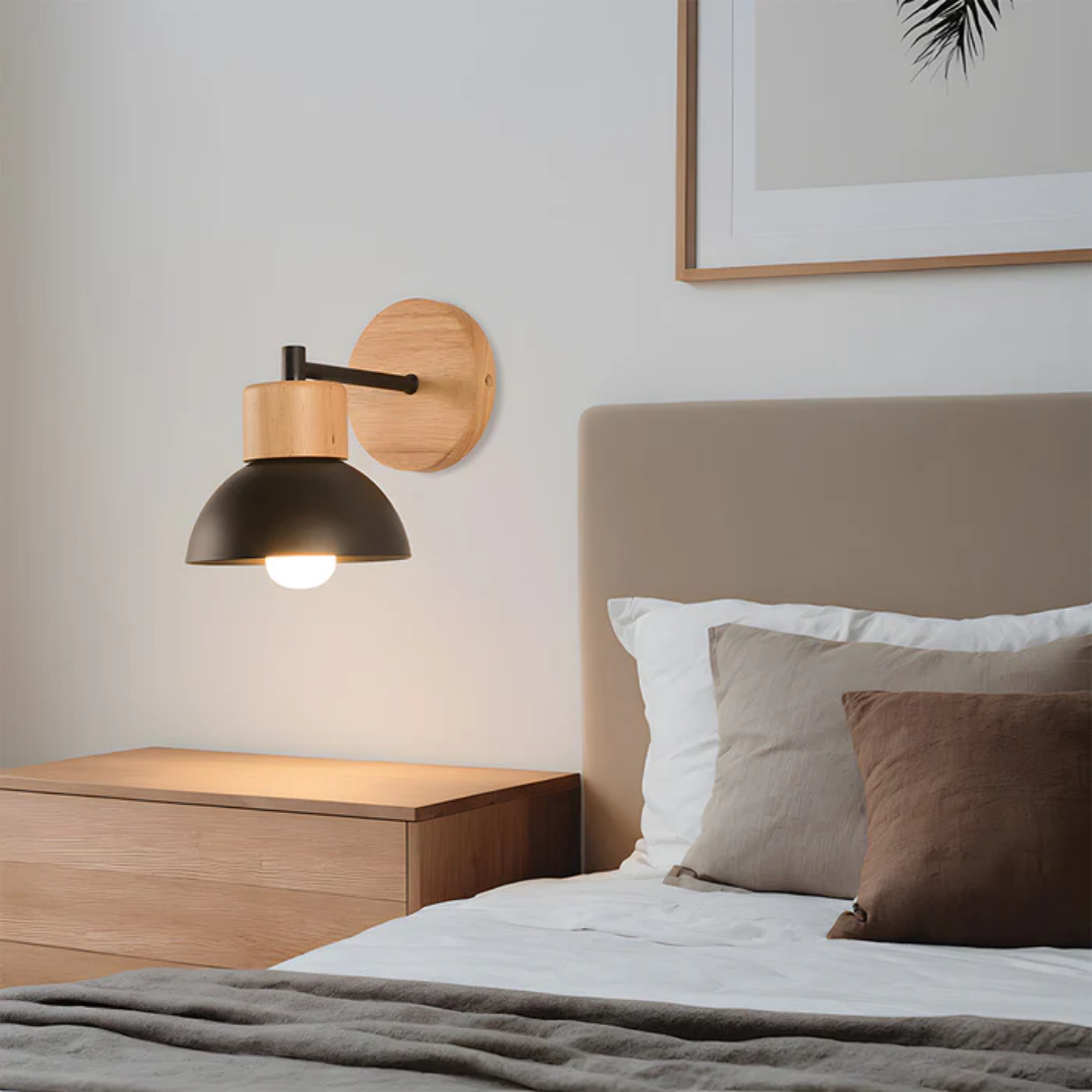 Maliben | Stylish Wall Lamp Made Of Wood