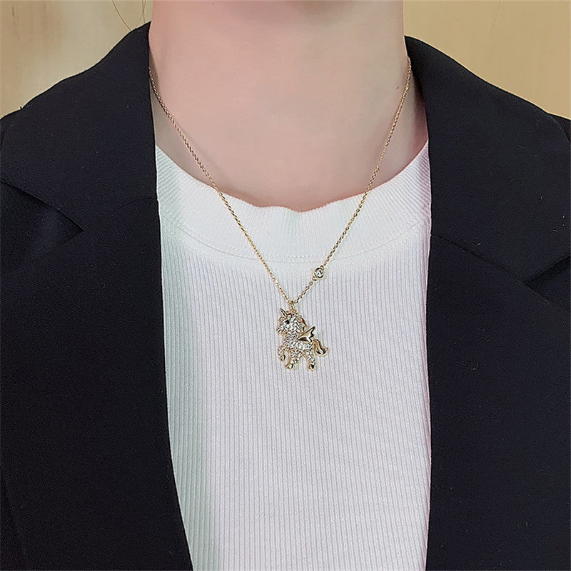 Maliben | Angel Unicorn Necklace