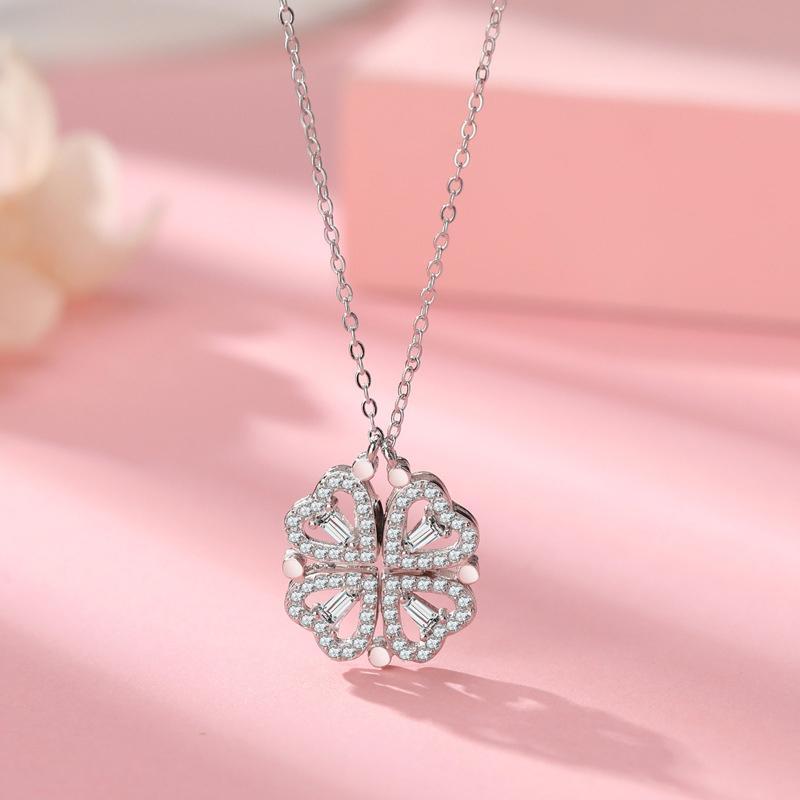 Maliben | Four-Leaf Clover Necklace For Women