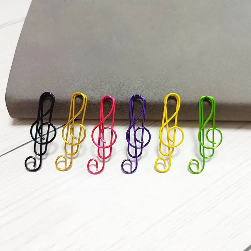 Maliben | Music Multicolored Paperclips Made Of Metal