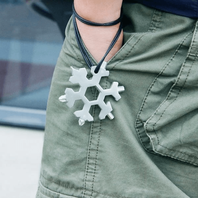 Maliben | 🔥Saker 18-In-1 Stainless Steel Snowflake Multitool
