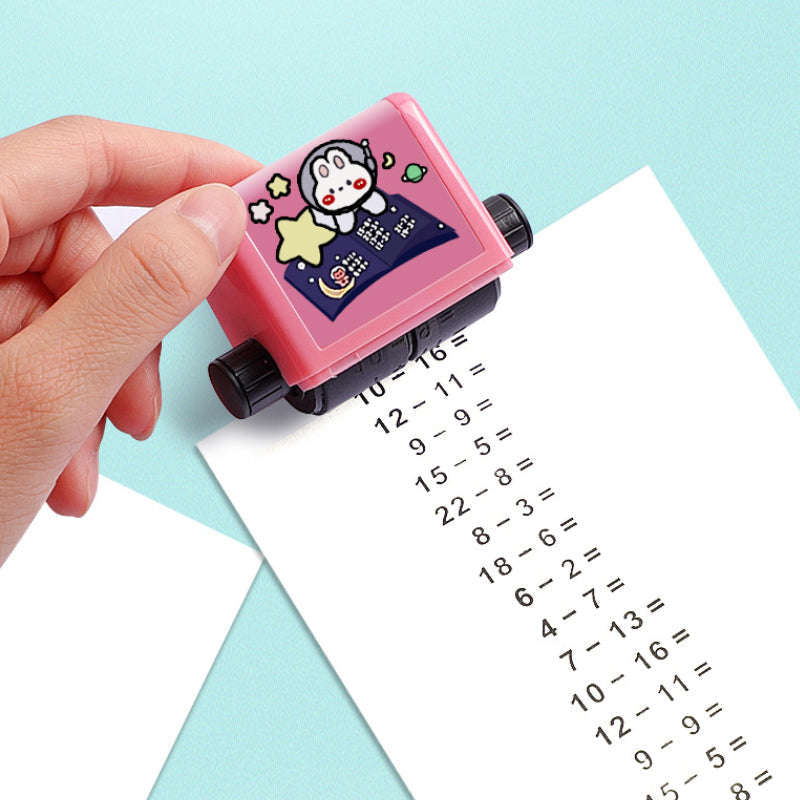 Maliben | Mathmaster Roller | Enrich Learning Experiences - Mathematics Practice Stamp