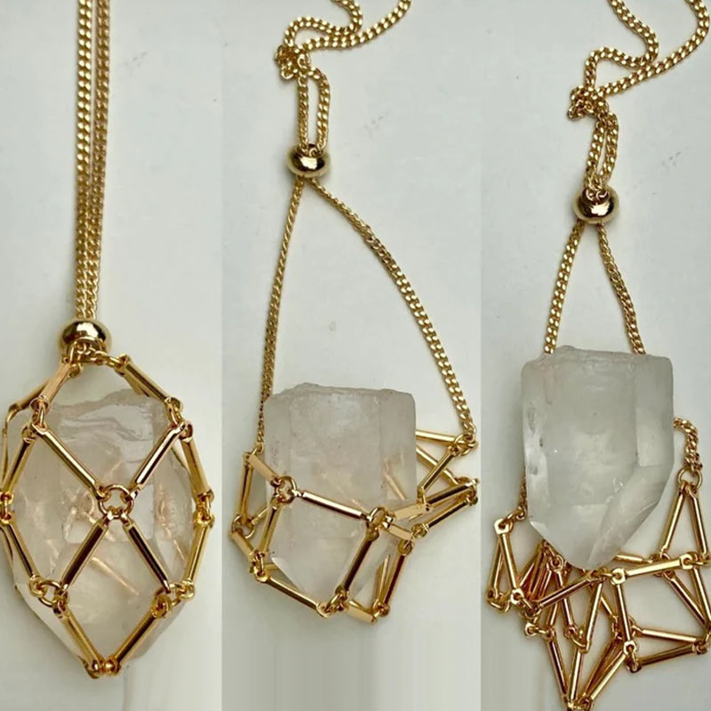 Maliben | Shiny Crystal Stone Necklace