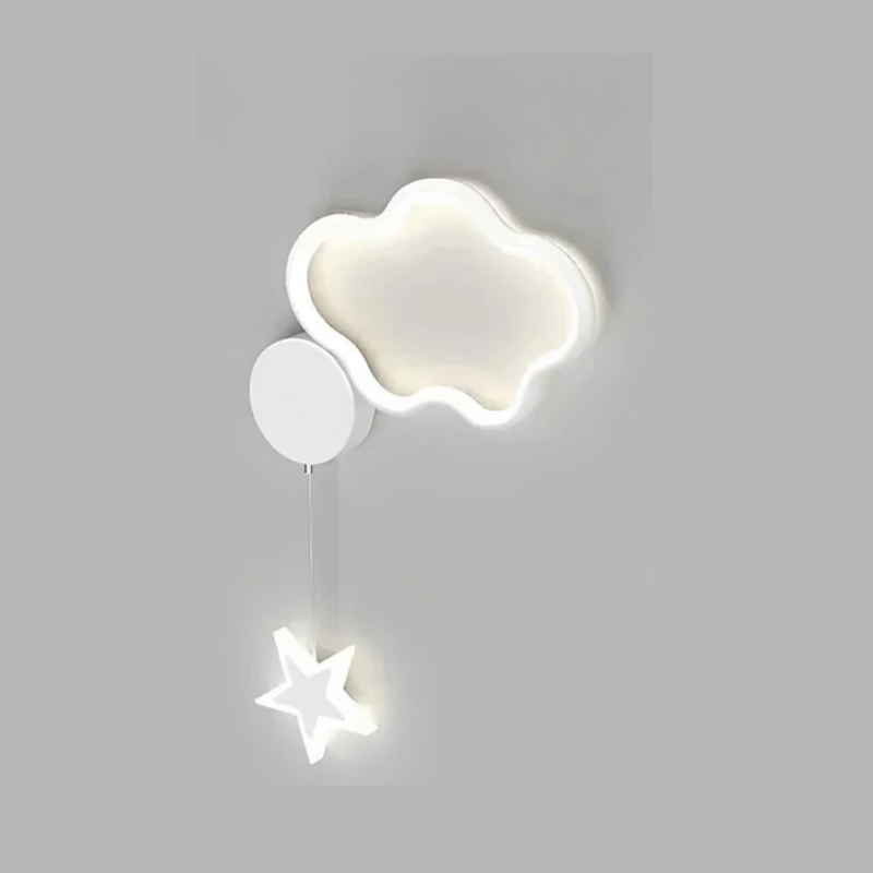 Maliben | Dreamlight | Magical Wall Lamp With Clouds, Stars And Moon
