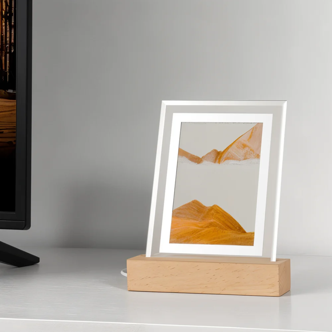 Maliben | Moving Quicksand Led Table Lamp