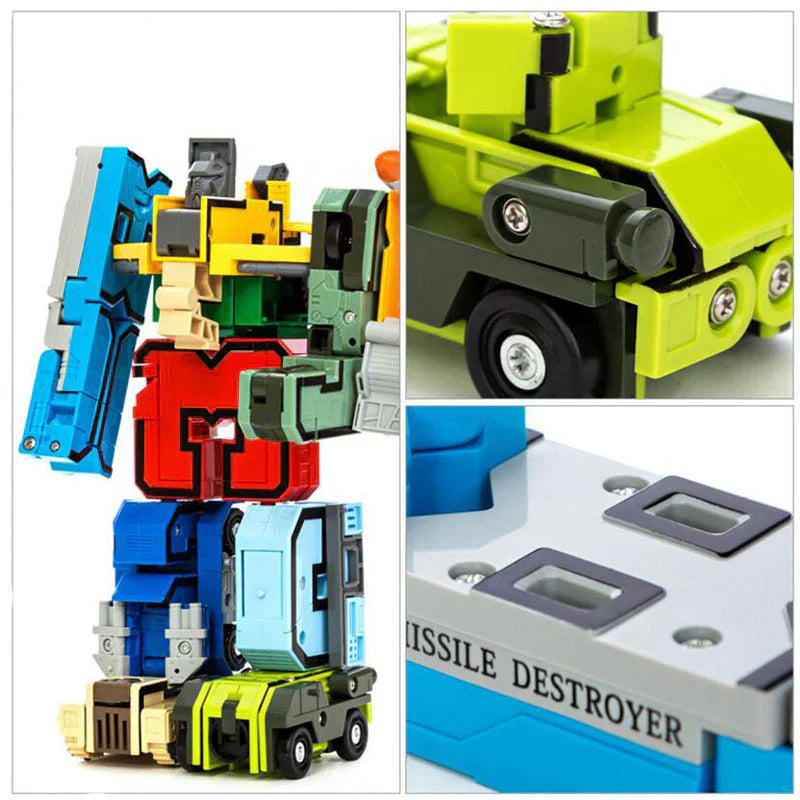 Maliben | Construction Action Figure With Numbers