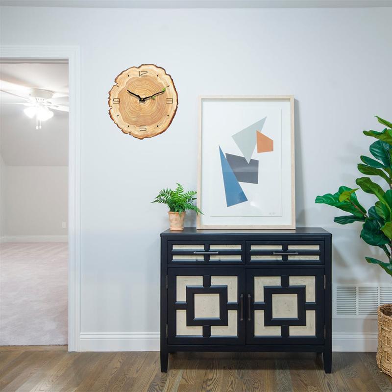 Maliben | Wooden Annual Rings Wall Clock
