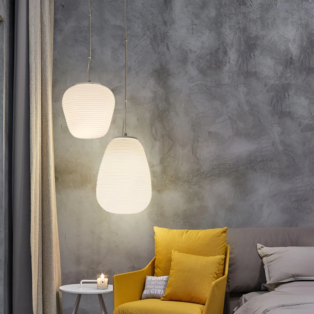 Maliben | Opal Glass Pendant Lamp