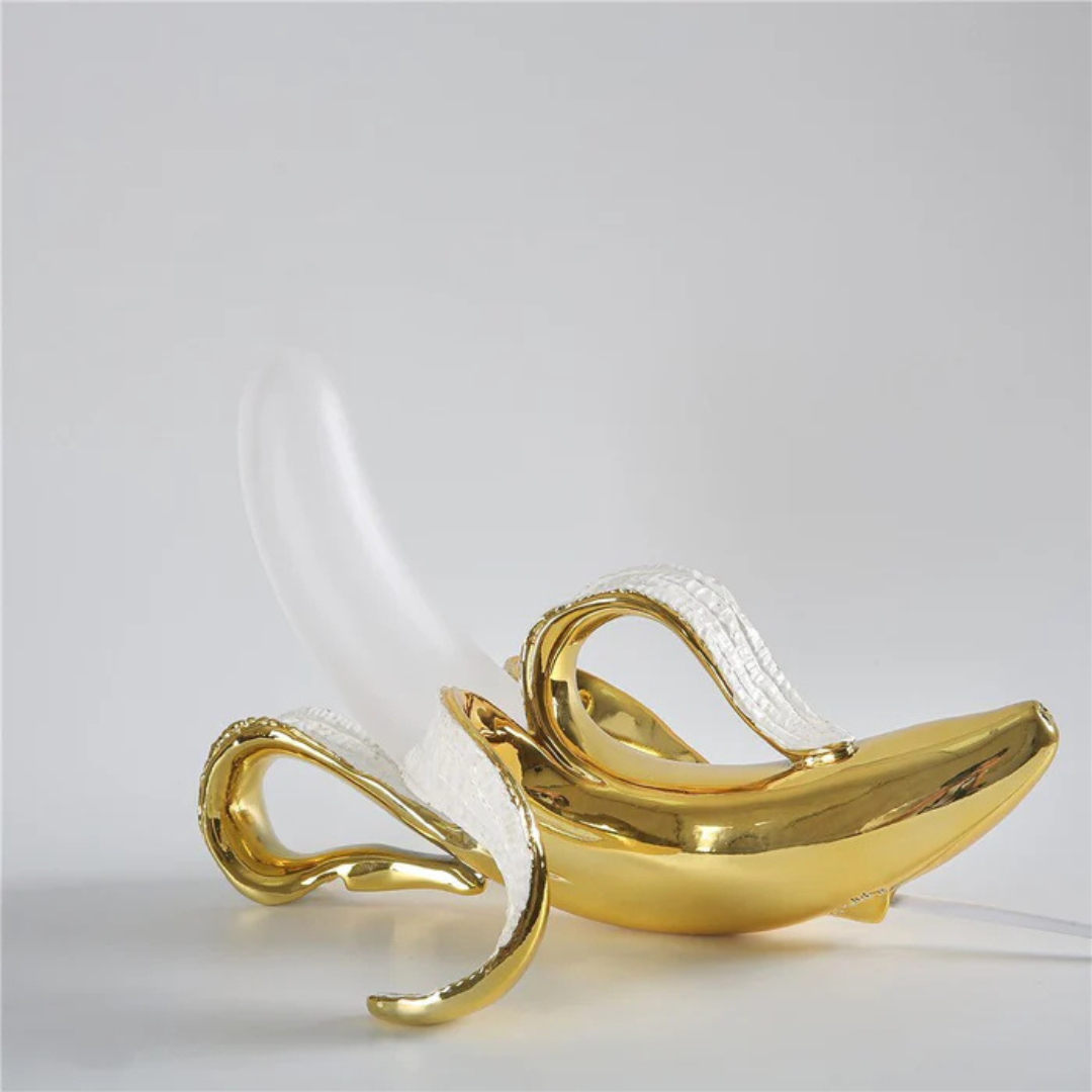 Maliben | Golden Banana Led Table Lamp