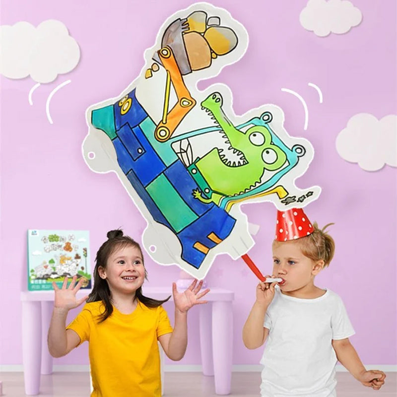 Maliben | Diy Inflatable Painting Toy Set