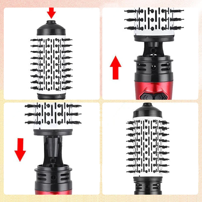 Maliben 2-in-1 Hot Air Styler and Rotating Hair Dryer