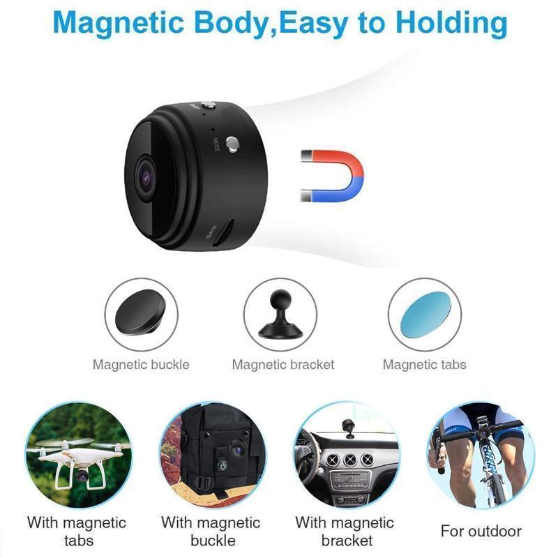 Maliben | 1080p Magnetic Wifi Mini Camera