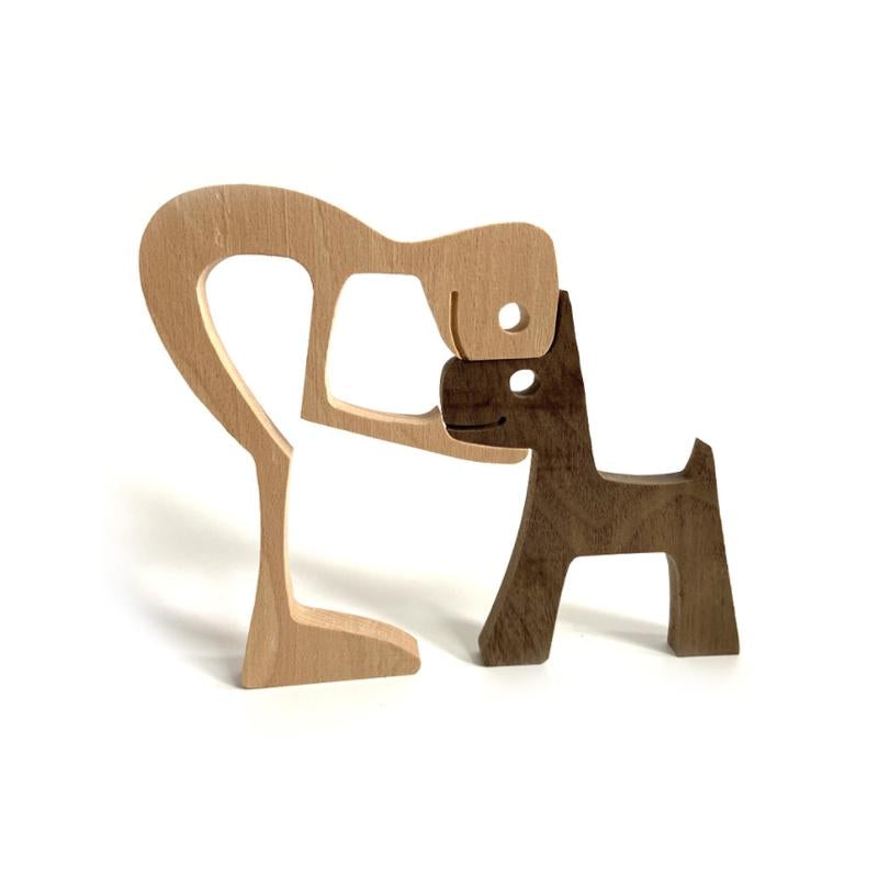 Maliben | Animal Lover Wooden Sculpture Table Decoration