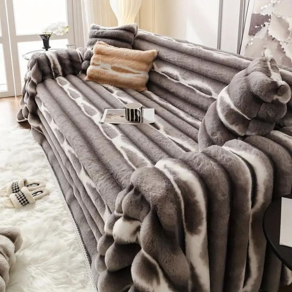 Maliben | FleeceElegance - Thick and cloud-like sofa cover