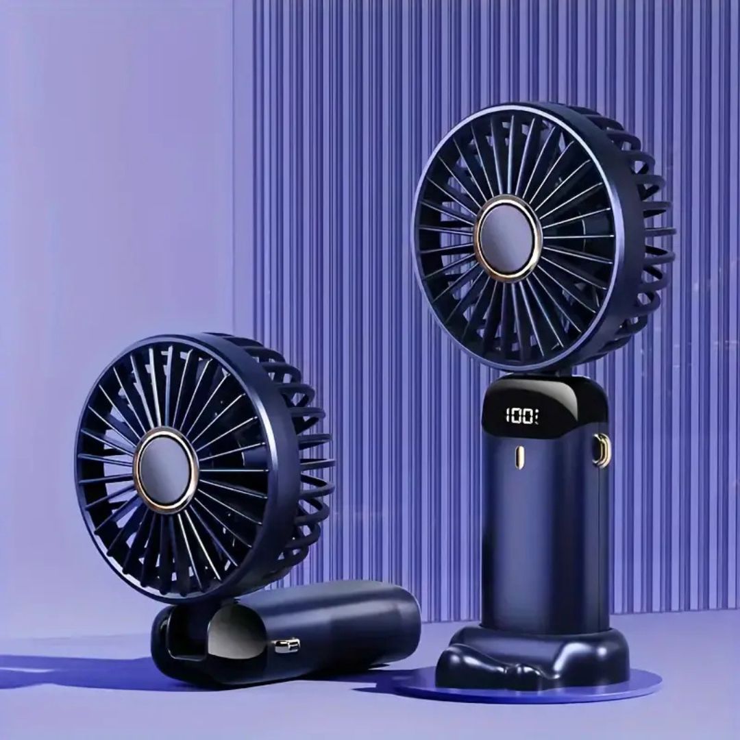 Breezia – Foldable Digital Handheld Fan