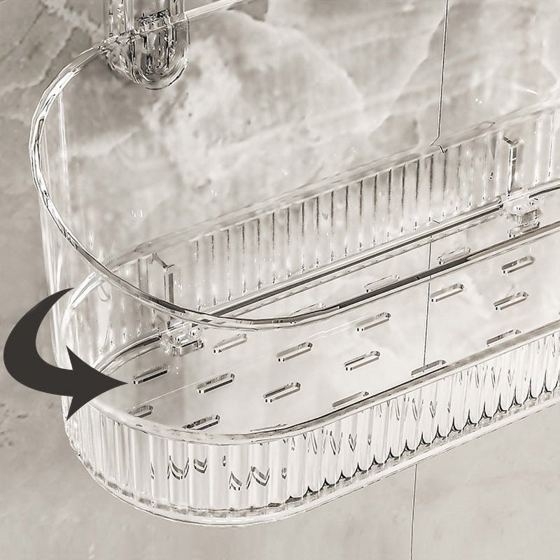 Maliben | No-Drill Bathroom Suction Cup Storage Box