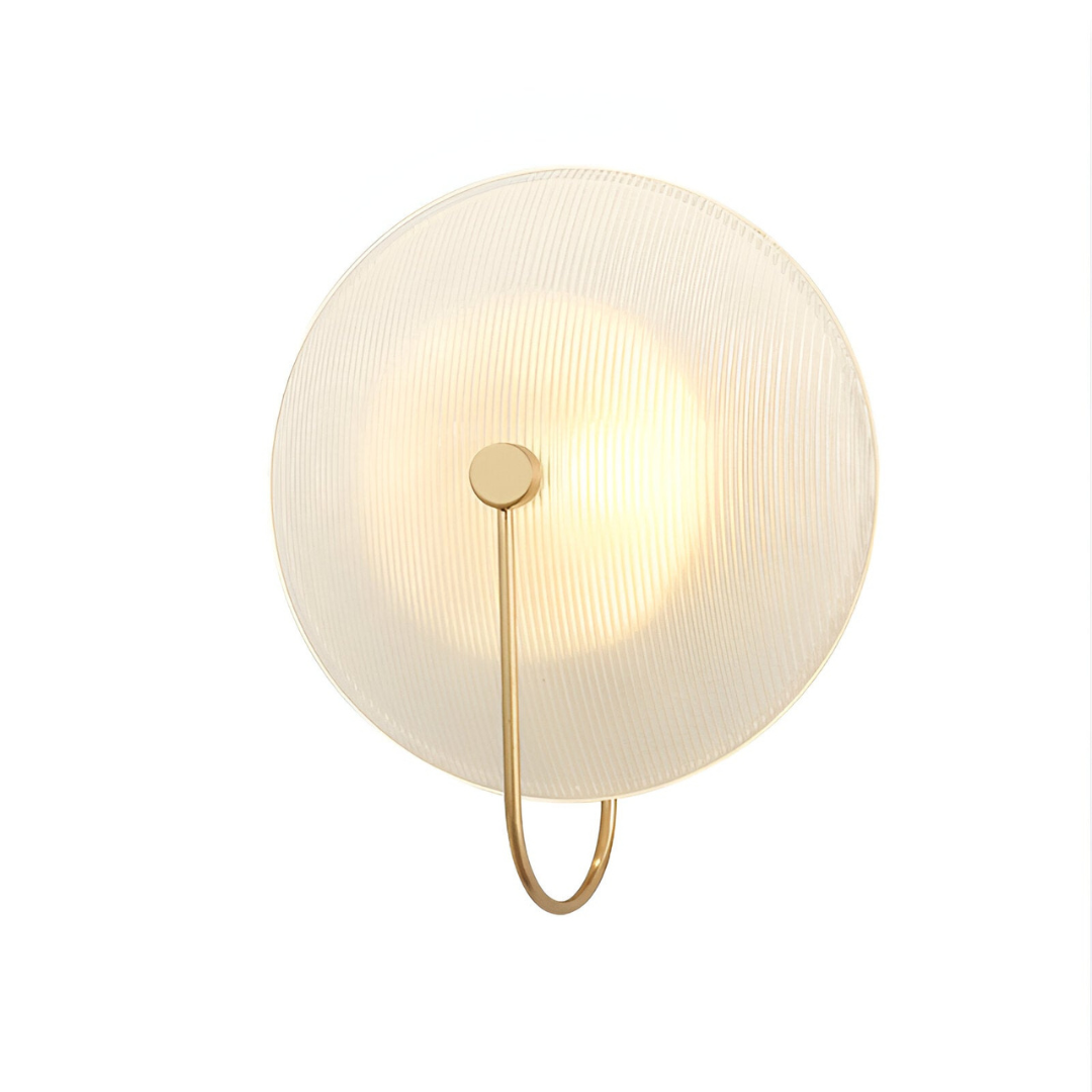 Maliben | Scandinavian Round Glass Wall Lamp