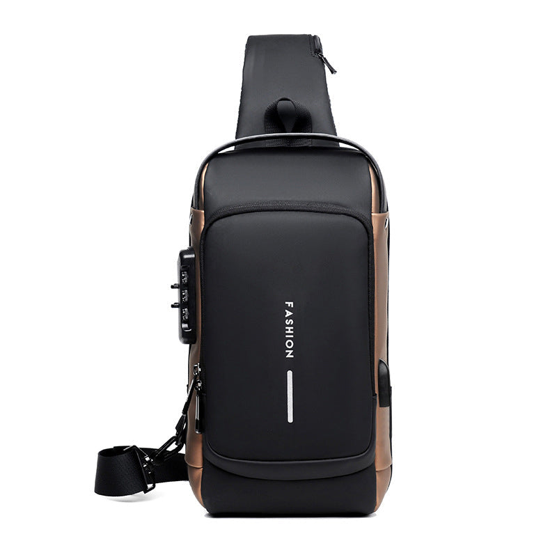 Maliben | Casual Multifuntional Anti-Theft Chest Bag For Men