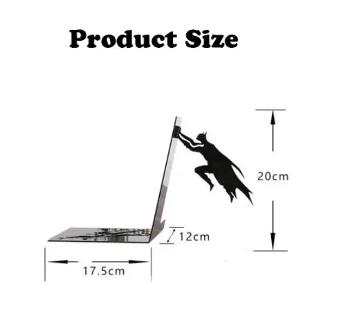 Maliben HeroHold Bookend — Modern Book Holder for Shelves