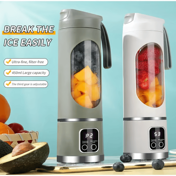 Maliben | BlendSmart Juicer Blender | Versatile, Leak-Proof Design With smart Led For Smoothies, Shakes, And Baby Food.