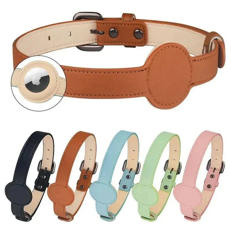 Maliben | Dog Collar with Integrated AirTag Holder for Safety & Style