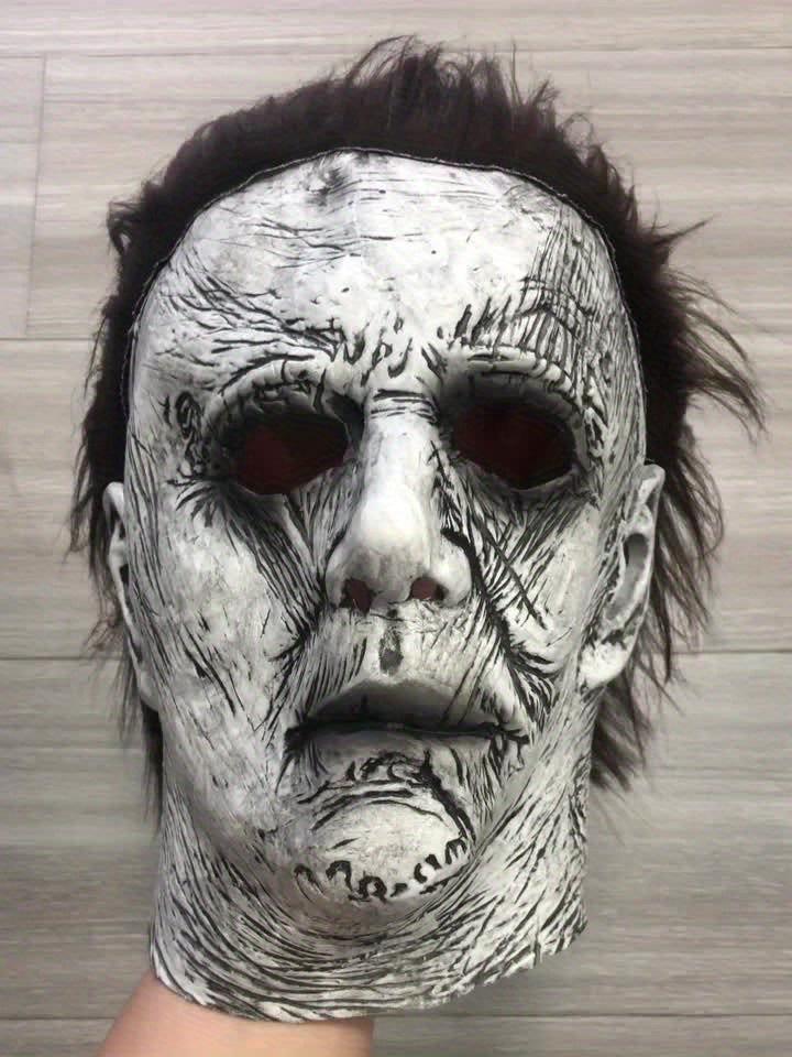 Maliben | Men's Eng Horror Halloween Costume Mask | Full Head Realistic