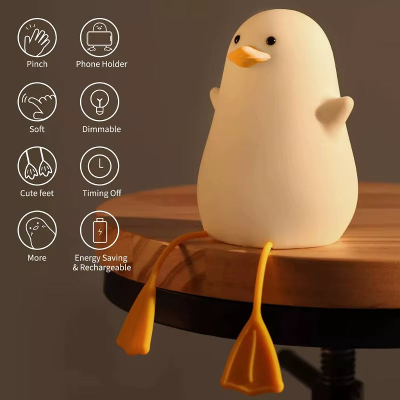 Maliben | Charming Duck Soft Glow Led Desk Lamp