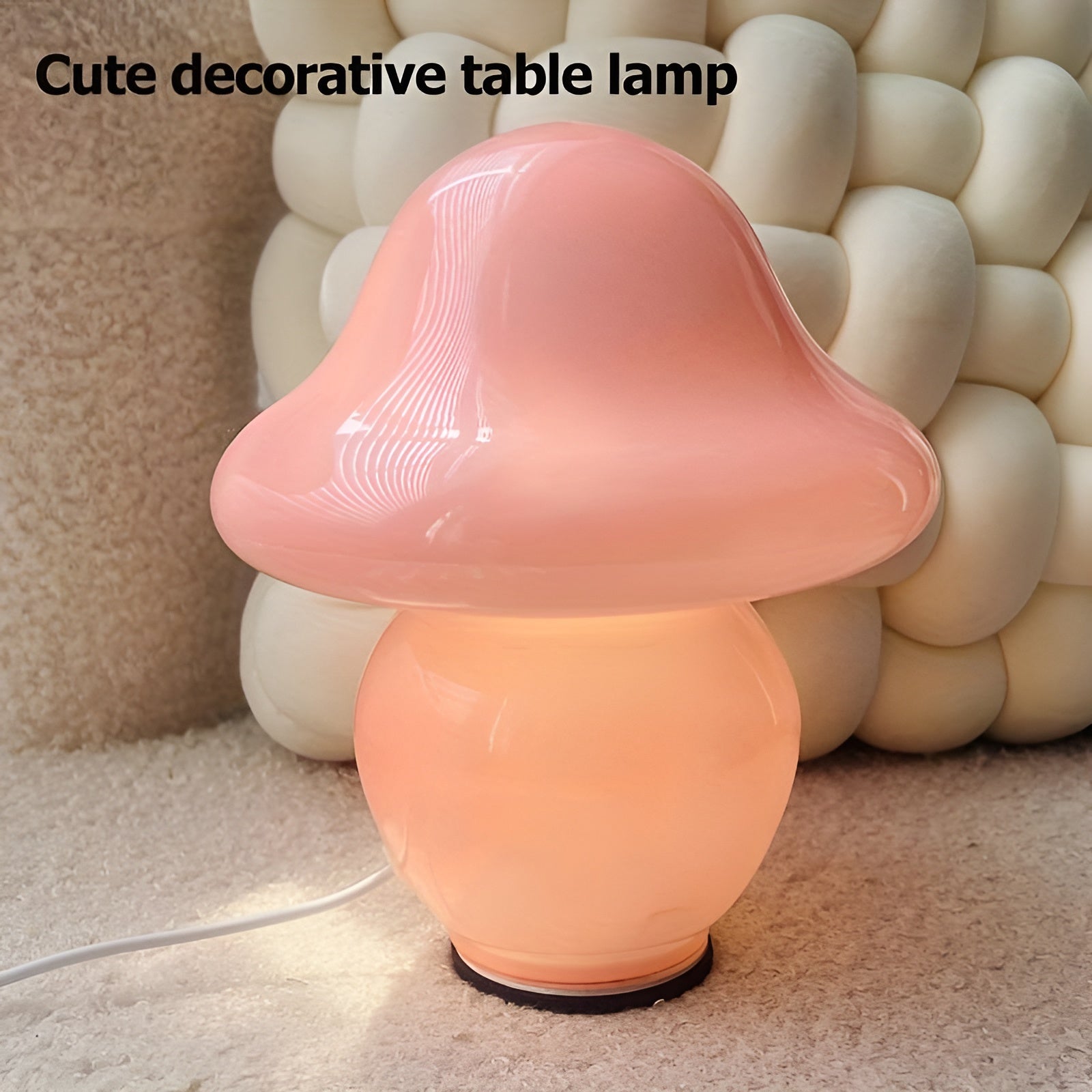 Maliben | Mushroomdream Lamp – Enchanting Glass Lighting With Mushroom Pattern