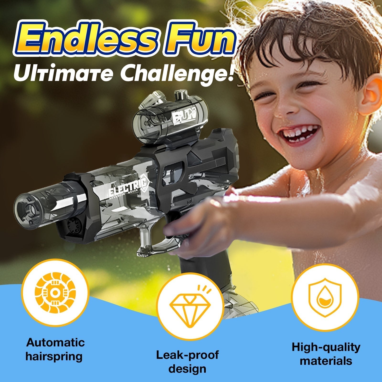 Maliben | Yopoll High Capacity Pistol For Beach Swimming Toy