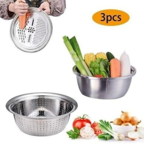 Maliben | Stainless Steel Fine Mesh Strainer Set