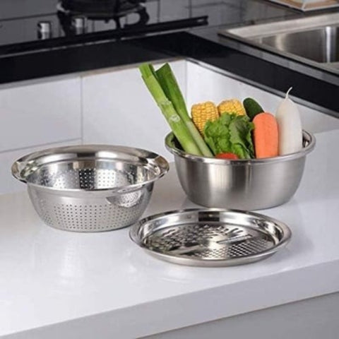 Maliben | Stainless Steel Fine Mesh Strainer Set