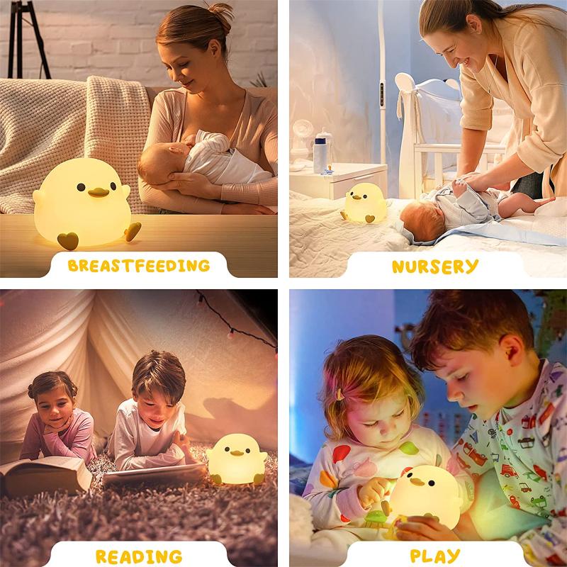Maliben | Ducky Buddy Lamp - Soothing Night Light For A Better Sleep Of Your Child