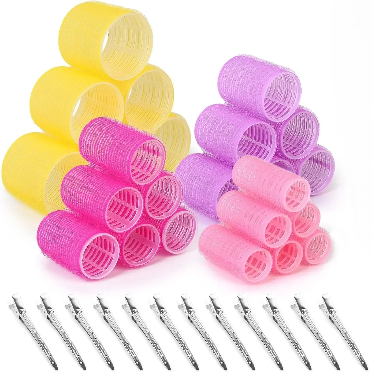 Maliben | Self-Adhesive Hair Rollers | For Voluminous And Long-Lasting Curls