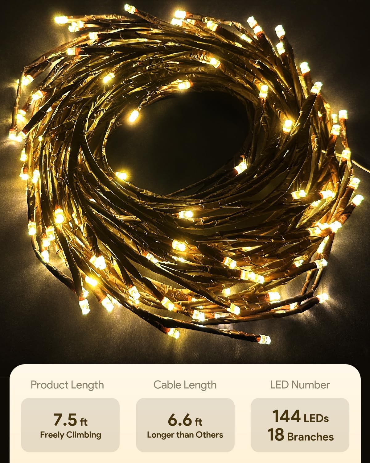 Maliben | Enchanted Willow Vine Lights