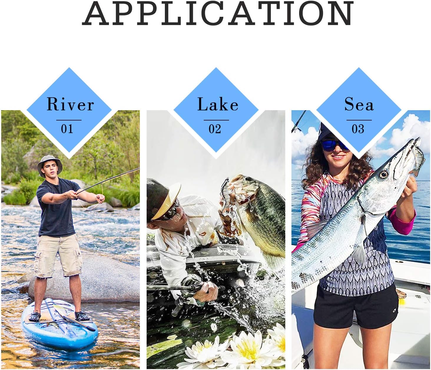 Maliben | 6-Segment Lifelike Fishing Lures