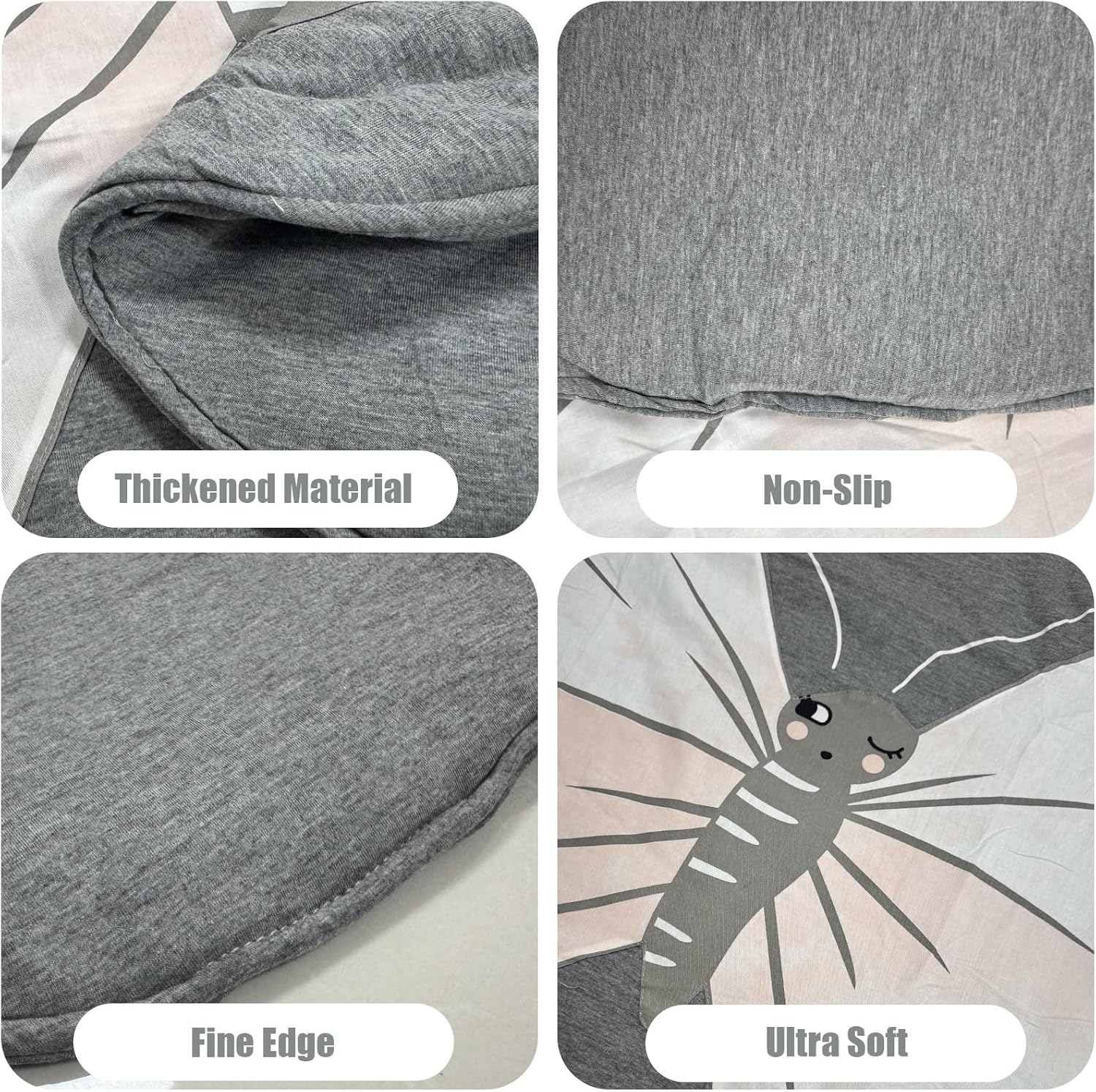 Maliben | Baby Crawling Mat – Soft Play Mat For Newborns & Toddlers