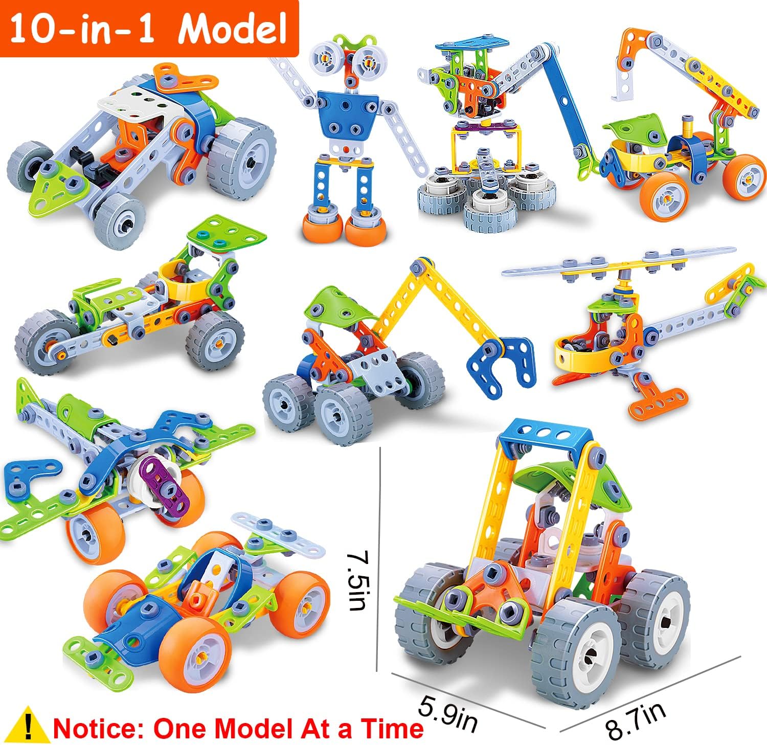 Maliben | Building Set For Children - The Ultimate Toy For Young Builders
