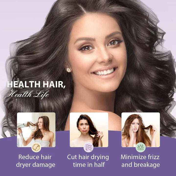 Maliben | Microfiber Hair Towel Set | 3 Pack For Quick Drying