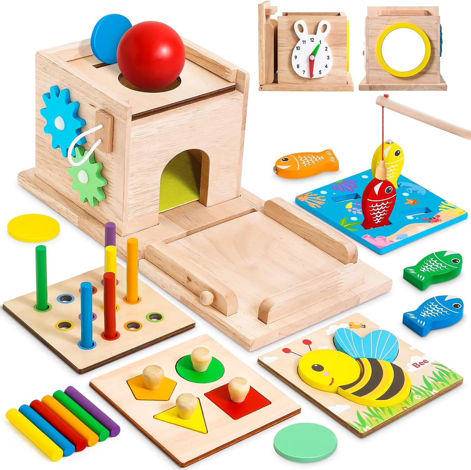 Maliben | Educational Baby Toy Set - Educational Playset For Growing Babies