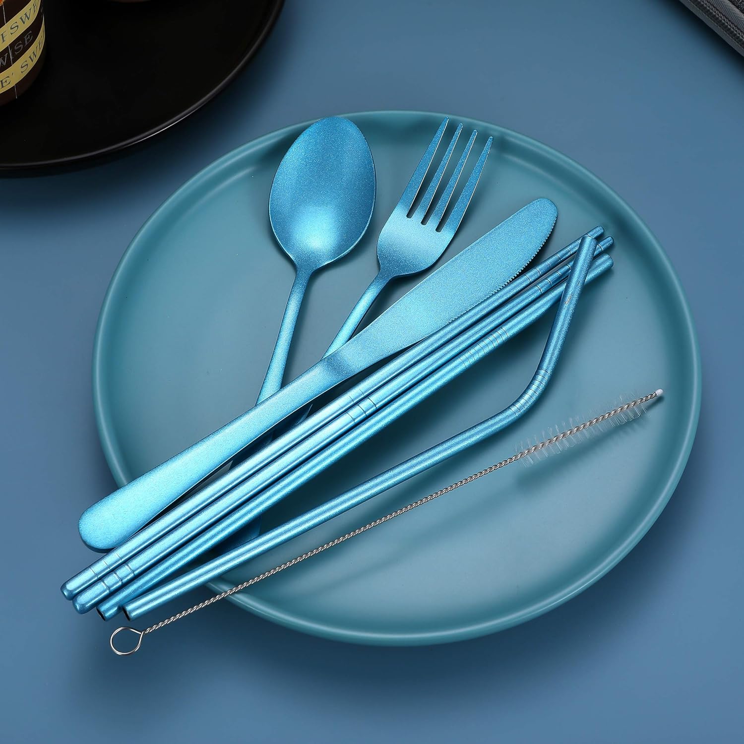 Maliben | Cutlery Set Gocutlery | 4-Piece For On The Go | Stainless Steel & Bpa-Free | With Transport Case