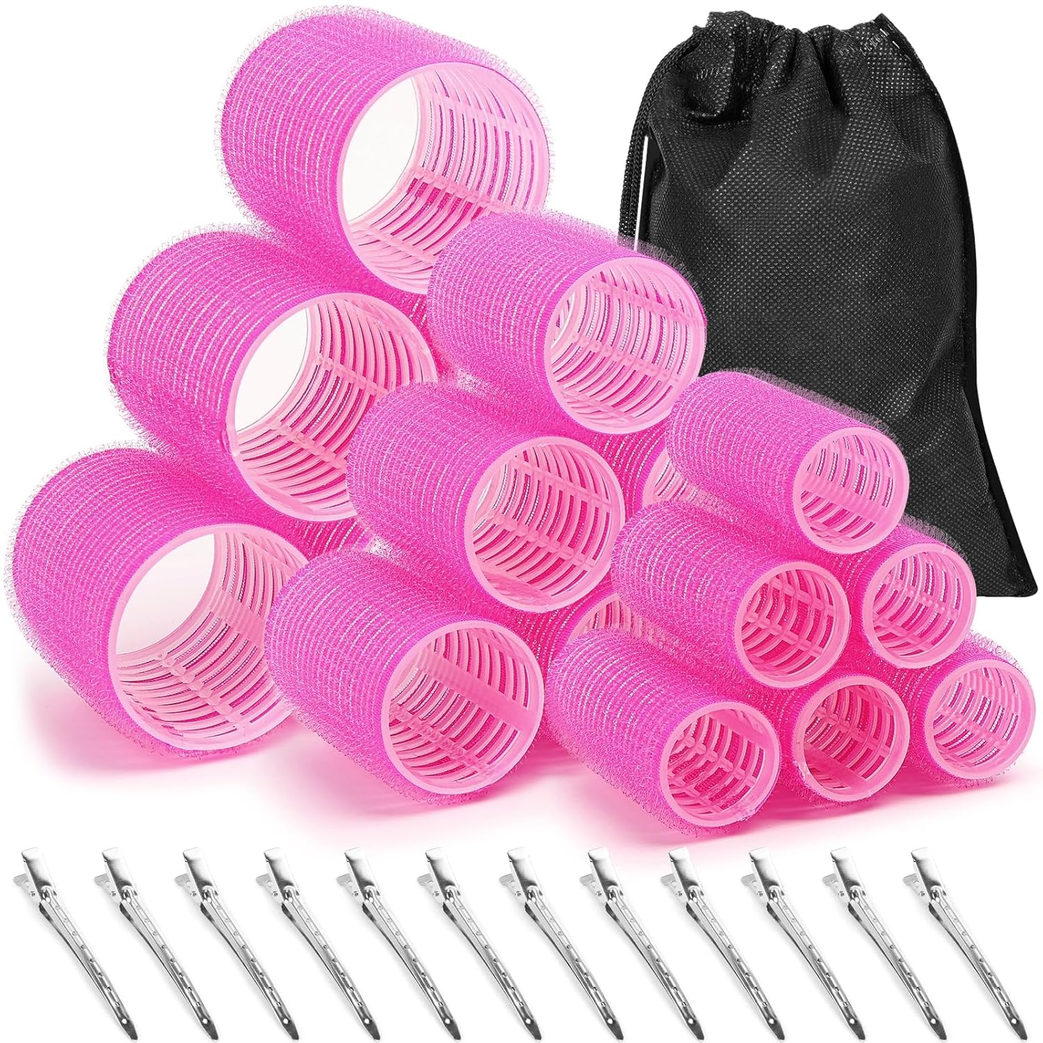 Maliben | Self-Adhesive Hair Rollers | For Voluminous And Long-Lasting Curls