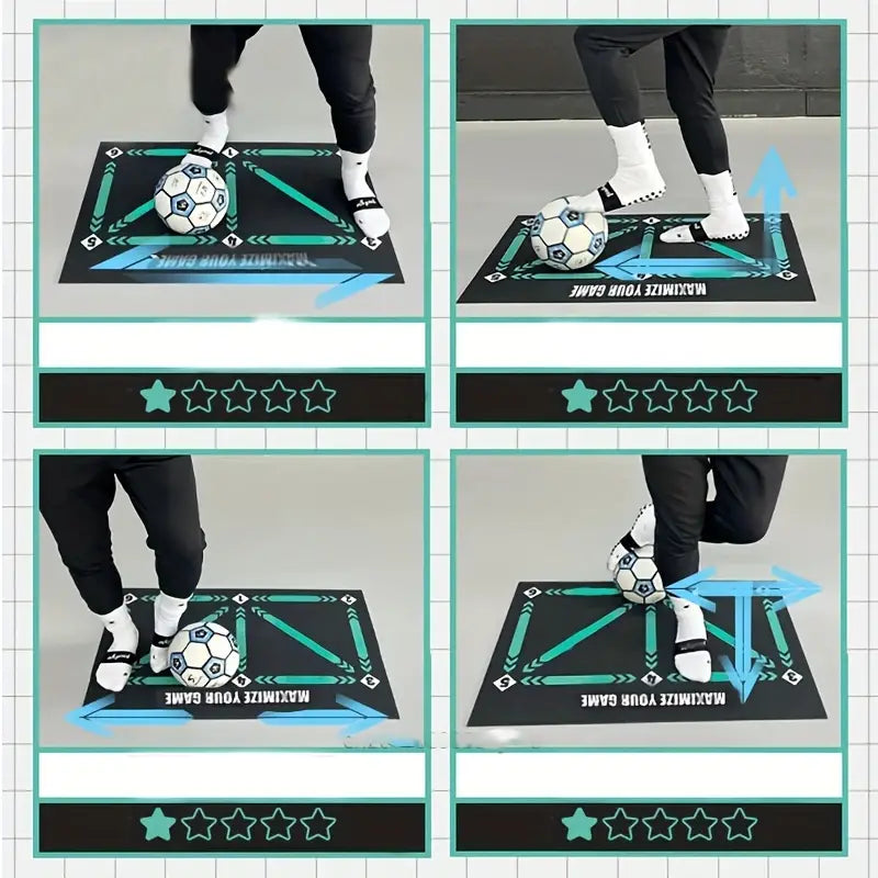 Maliben | Junior Soccer Skills Mat (Incl. Training Videos) - The Perfect Gift For The Holidays