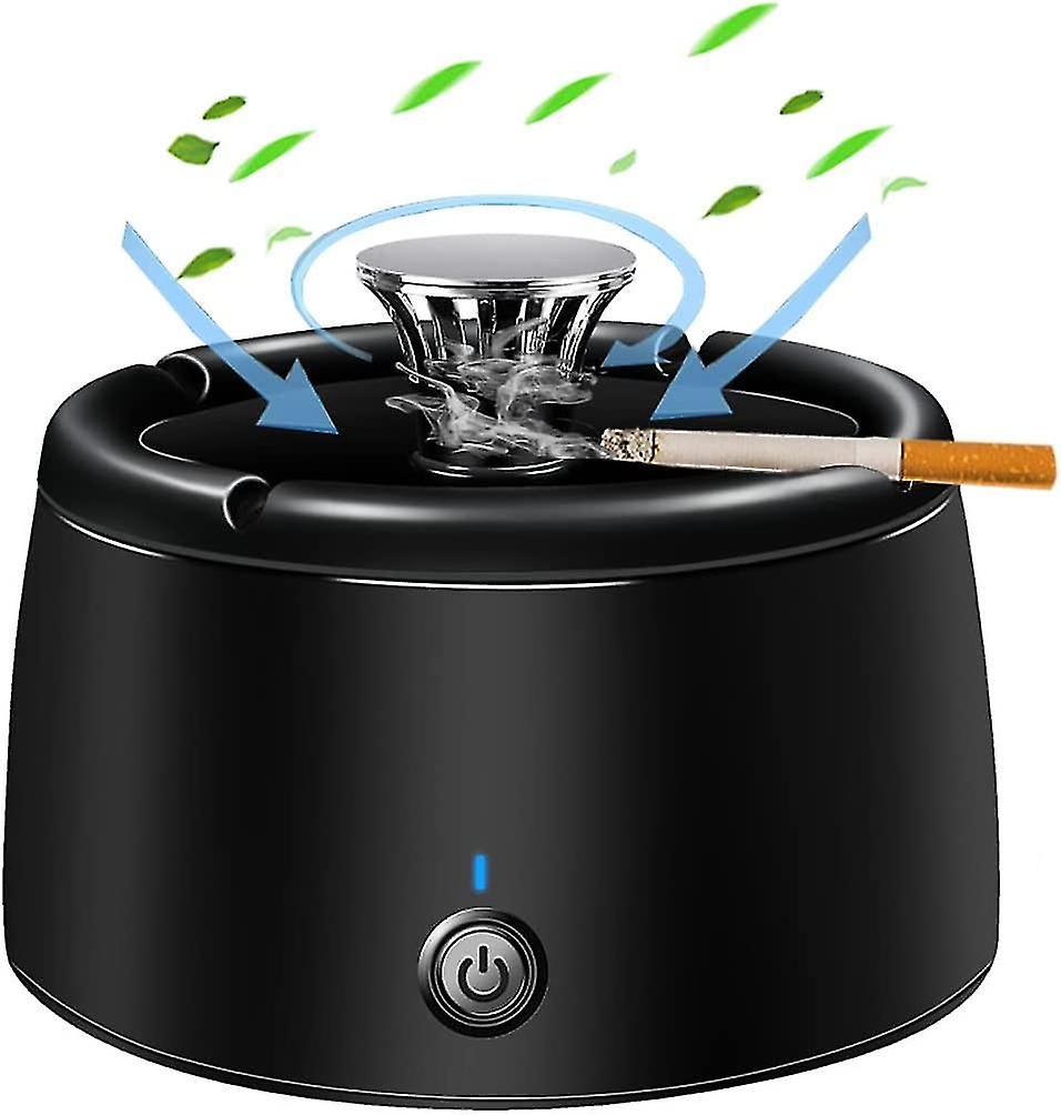 Maliben | Odorless Smoke-Free Ashtray - Portable Smoke Catcher with Scent Filter
