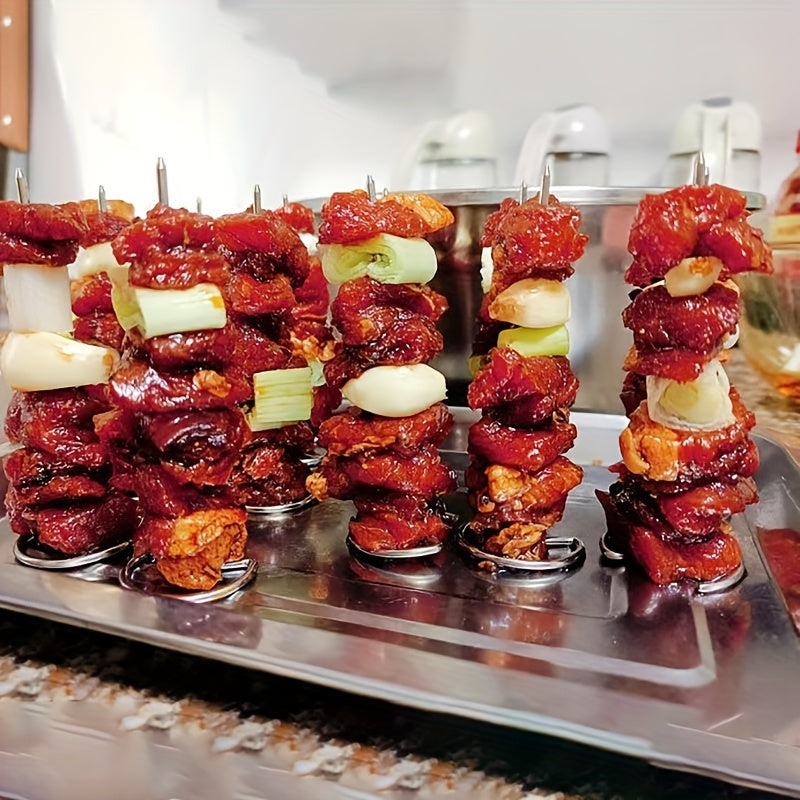 Maliben | Grillmeisterx Turbo Skewers — Perfect, Juicy Skewers Without Twisting Stress For Your Ultimate Barbecue Party (10 Pieces)