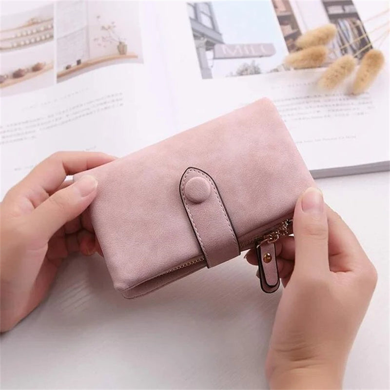 Maliben | Women's Small Trifold Leather Wallet